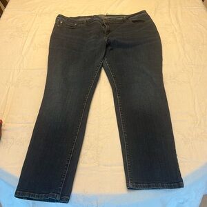 Levi’s skinny jeans – size 20W.